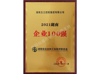 2021湖南企業100強